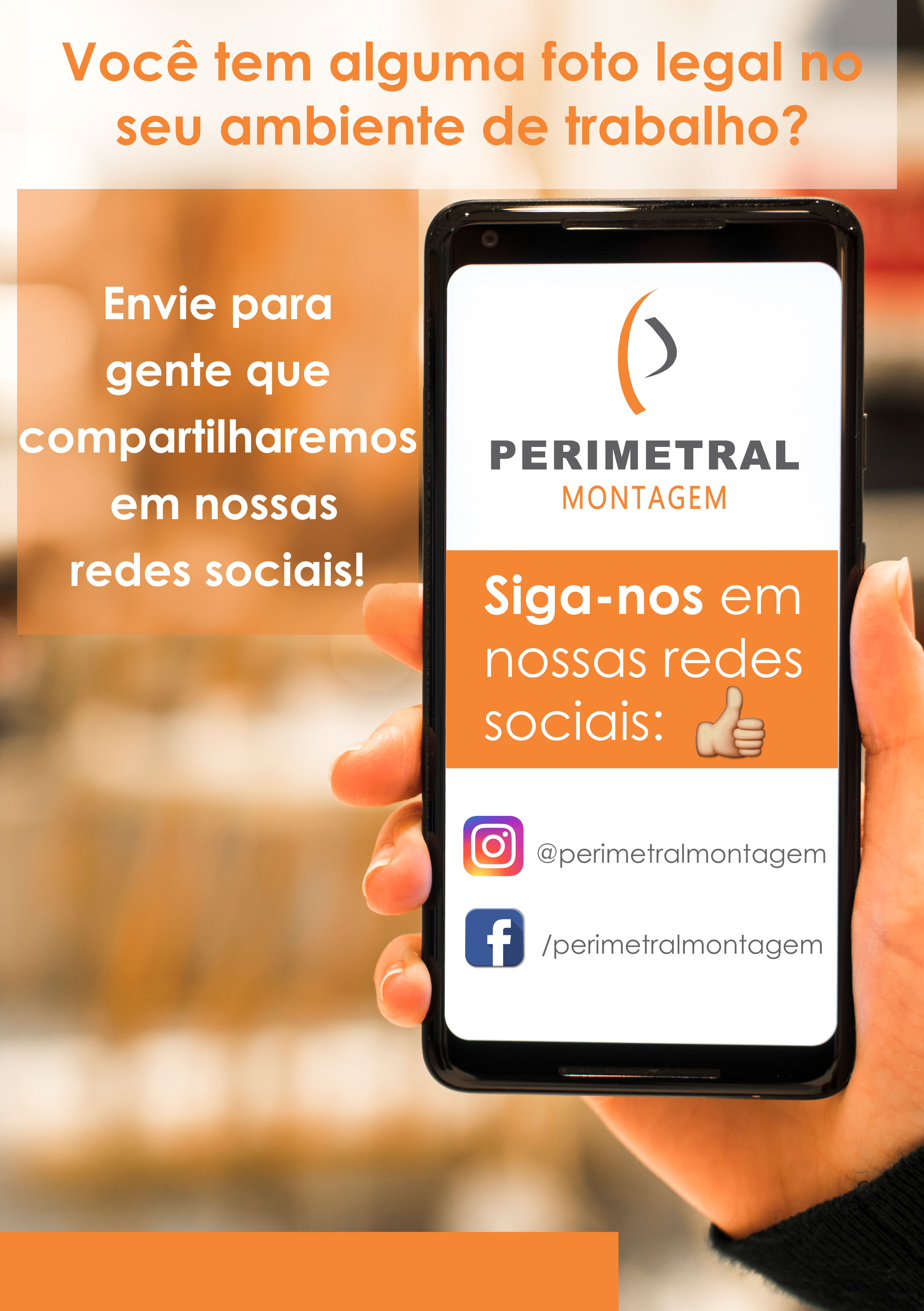 A Perimetral está nas Redes Sociais!