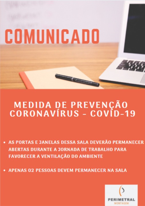Orientações de Prevenção para o Coronavírus